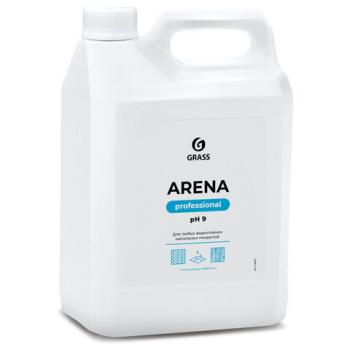 Средство для мытья пола 5 кг GRASS ARENA, с полирующим эффектом, нейтральное, концентрат, 218005 - Премиум Сервис