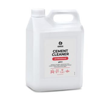 Средство для уборки после строительства 5,5 кг GRASS CEMENT CLEANER, кислотное, концентрат, 125305 - Премиум Сервис