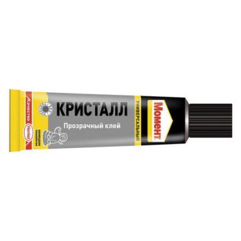 Клей универсальный МОМЕНТ Кристалл, 125 мл, в шоу-боксе, 873867 - Премиум Сервис