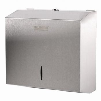 Диспенсер для полотенец LAIMA PROFESSIONAL INOX, (Система H3) V-сложения, нержавеющая сталь, матовый, 605696 - Премиум Сервис
