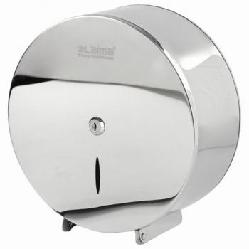 Диспенсер для туалетной бумаги LAIMA PROFESSIONAL INOX, (Система T2) малый, нержавеющая сталь, зеркальный, 605699 - Премиум Сервис