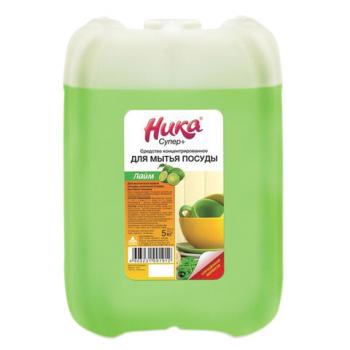 Средство для мытья посуды 5 кг НИКА "Супер плюс", концентрат - Премиум Сервис