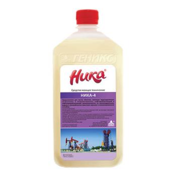 Средство для удаления нефтемаслянных и трудноудаляемых загрязнений 1 кг НИКА-4, жидкое - Премиум Сервис