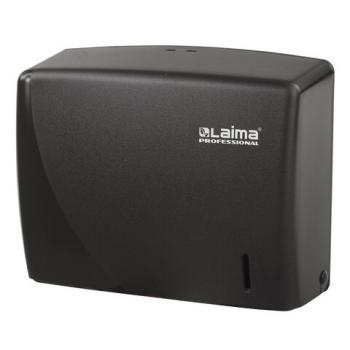 Диспенсер для полотенец LAIMA PROFESSIONAL ORIGINAL (Система H2), Z-сложения, черный, ABS-пластик, 605760 - Премиум Сервис