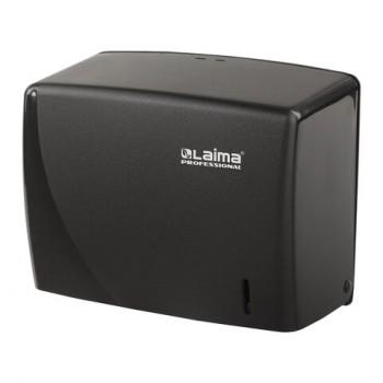 Диспенсер для полотенец LAIMA PROFESSIONAL ORIGINAL (Система H3), V-сложения, черный, ABS, 605762 - Премиум Сервис