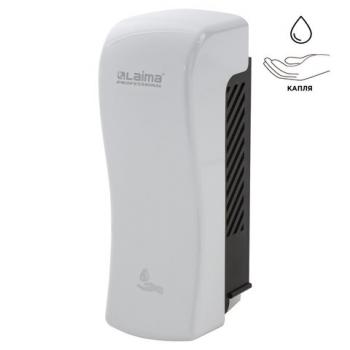 Дозатор для жидкого мыла LAIMA PROFESSIONAL ORIGINAL, НАЛИВНОЙ, 0,8 л, белый, ABS-пластик, 605774 - Премиум Сервис