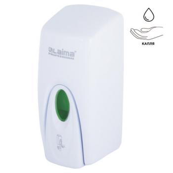 Дозатор для жидкого мыла LAIMA PROFESSIONAL ORIGINAL, НАЛИВНОЙ, 1 л, белый, ABS-пластик, 605782 - Премиум Сервис