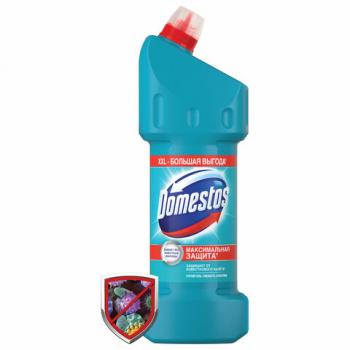 Чистящее средство 1,5 л DOMESTOS (Доместос) "Свежесть Атлантики", с отбеливающим эффектом, 67683281 - Премиум Сервис