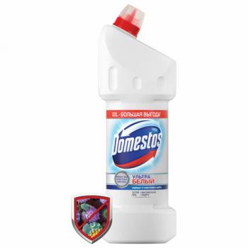 Средство для уборки туалета 1,5 л, DOMESTOS (Доместос) "Эксперт сила 7", "Ультра Белый", 67683236 - Премиум Сервис