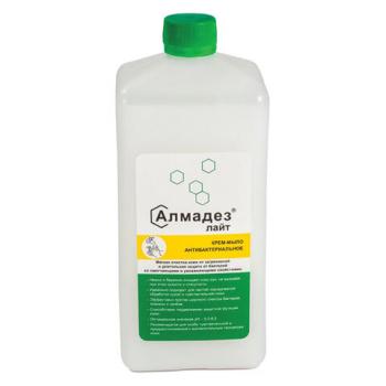Крем-мыло антибактериальное 1 л АЛМАДЕЗ-ЛАЙТ, крышка, МАЛ-03 - Премиум Сервис