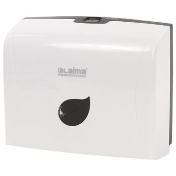 Диспенсер для полотенец LAIMA PROFESSIONAL ECO (Система H2), Z-сложения, белый, ABS-пластик, 606547 - Премиум Сервис