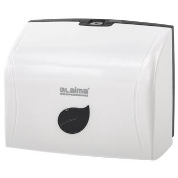 Диспенсер для полотенец LAIMA PROFESSIONAL ECO (Система H3), V-сложения, белый, ABS-пластик, 606548 - Премиум Сервис