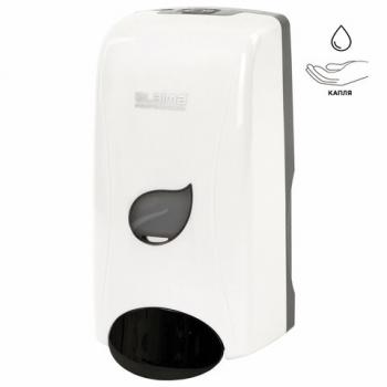 Дозатор для жидкого мыла LAIMA PROFESSIONAL ECO, НАЛИВНОЙ, 1 л, белый, ABS-пластик, 606551 - Премиум Сервис