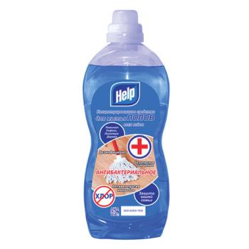 Средство для мытья пола с антибактериальным эффектом 1 л HELP, универсальное - Премиум Сервис