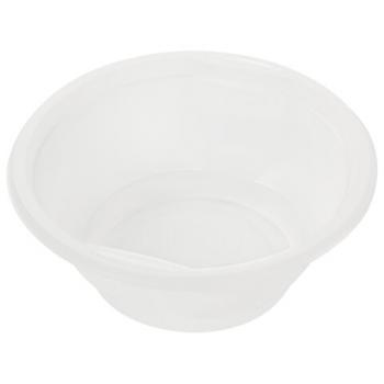 Одноразовые тарелки суповые, КОМПЛЕКТ 50 шт., 0,6 л, СТАНДАРТ, белые, ПП, холодное/горячее, LAIMA, 606710 - Премиум Сервис