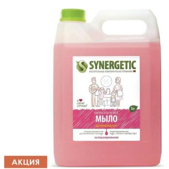 Мыло жидкое 5 л SYNERGETIC, "Аромамагия" гипоаллергенное, биоразлагаемое, ЭКО, 105504 - Премиум Сервис