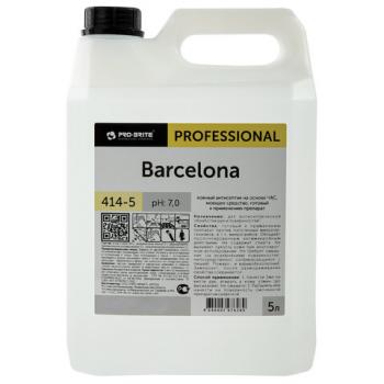 Антисептик для рук и поверхностей бесспиртовой 5 л PRO-BRITE BARCELONA, жидкость, 414-5 - Премиум Сервис