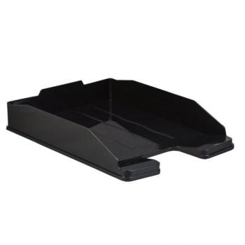 Лоток горизонтальный для бумаг "Эксперт-эконом", А4 (340х255х60 мм), полипропилен, черный, ОФ444 - Премиум Сервис