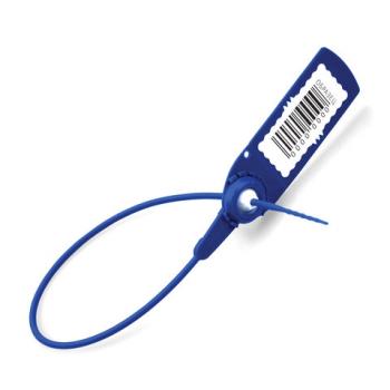 Пломбы пластиковые номерные АВАНГАРД, самофиксирующиеся, длина 220 мм, СИНИЕ, КОМПЛЕКТ 50 шт. - Премиум Сервис