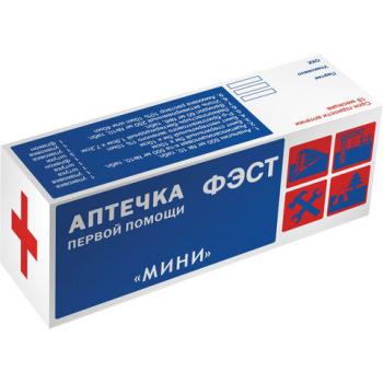 Аптечка первой помощи индивидуальная ФЭСТ, футляр полистирол, № 6, 1077 - Премиум Сервис