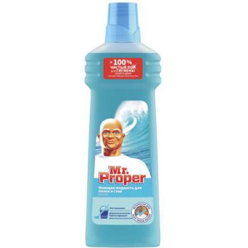 Средство для мытья пола и стен 750 мл MR.PROPER (Мистер Пропер) "Океан" - Премиум Сервис