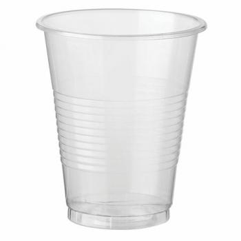 Стакан одноразовый ОСОБО ПЛОТНЫЙ, 200 мл, пластиковый, "ПРЕМИУМ", прозрачный, полипропилен, КОМПЛЕКТ 200 шт., 607740 - Премиум Сервис
