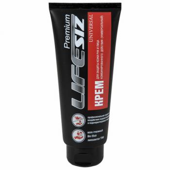 Крем защитный 100 мл LIFESIZ универсал от водорастворимых и водонерастворимых веществ - Премиум Сервис