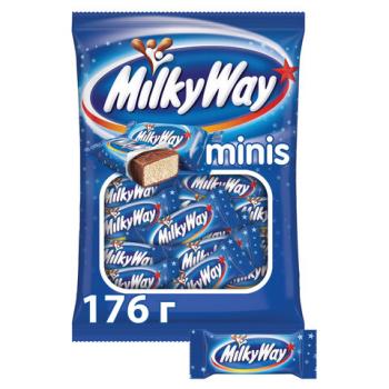 Шоколадные батончики MILKY WAY "Minis", 176 г, 2262 - Премиум Сервис