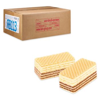 Вафли ЯШКИНО "Топ-Топ", мини, с начинкой из какао, молока и арахиса, 5 кг, весовые, короб, ЯВ113 - Премиум Сервис