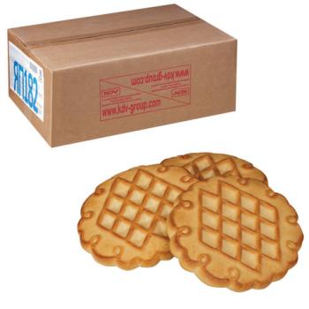 Печенье ЯШКИНО "Дивная Даренка топленое молоко", сахарное, весовое, гофрокороб, 4 кг, ЯП182 - Премиум Сервис