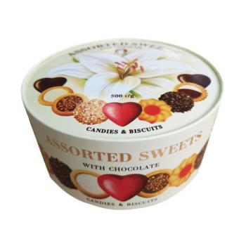 Набор печенья и шоколадных конфет SANTA BAKERY, в подарочной упаковке, 500 г, 98 - Премиум Сервис