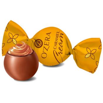 Конфеты шоколадные O'ZERA "Caramel cream" с карамельной начинкой, 500 г, пакет, ПН213 - Премиум Сервис