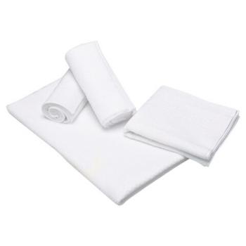 Полотенце одноразовое белое 35х70 см, КОМПЛЕКТ 50 шт., спанлейс 40 г/м2, ЧИСТОВЬЕ, 02-259 - Премиум Сервис