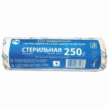 Вата хирургическая стерильная НИКА 250 гр - Премиум Сервис