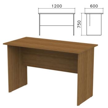 Стол письменный "Канц", 1200х600х750 мм, цвет орех пирамидальный, СК22.9 - Премиум Сервис