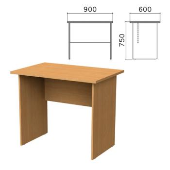Стол письменный "Монолит", 900х600х750 мм, цвет бук бавария, СМ19.1 - Премиум Сервис