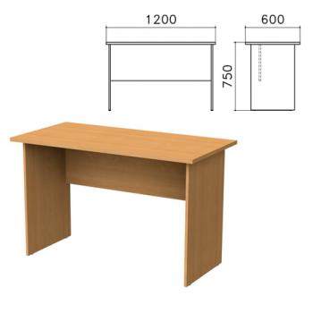 Стол письменный "Монолит", 1200х600х750 мм, цвет бук бавария, СМ21.1 - Премиум Сервис