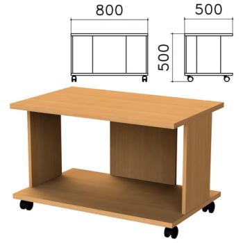 Стол журнальный "Монолит", 800х500х500 мм, цвет бук бавария, ЖМ02.1 - Премиум Сервис