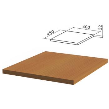 Крышка для тумбы приставной (код 640145) "Монолит", 400х450х22 мм, орех гварнери, ТМ01.3 - Премиум Сервис