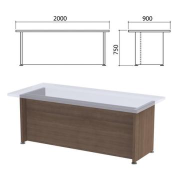 Каркас стола письменного "Приоритет", 2000х900х750 мм, лагос, К-906, К-906 лагос - Премиум Сервис