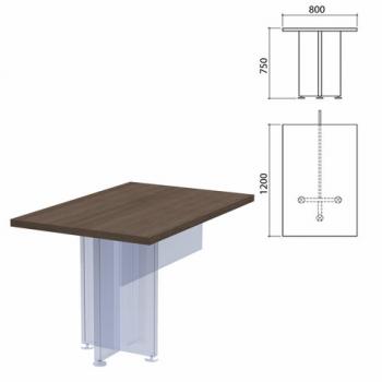 Столешница стола приставного "Приоритет", 800х1200х750 мм, лагос, К-917, К-917 лагос - Премиум Сервис
