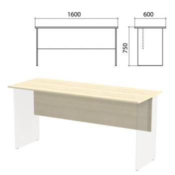 Столешница, царга стола письменного "Канц" 1600х600х750 мм, цвет дуб молочный, СК20.15.1 - Премиум Сервис