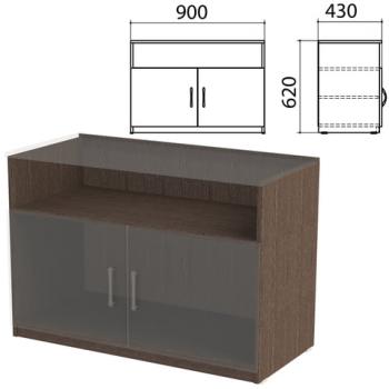 Каркас тумбы для оргтехники "Канц" 900х430х677 мм, цвет венге, ТК28.16.2 - Премиум Сервис