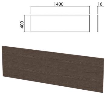 Экран-перегородка "Канц" 1400х16х400 мм, БЕЗ ФУРНИТУРЫ (код 640237), цвет венге, ЭК12.16 - Премиум Сервис