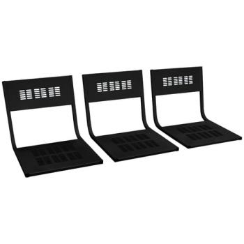 Сиденья для кресла "М-стайл", КОМПЛЕКТ 3шт., цвет черный - Премиум Сервис