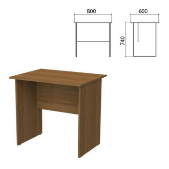 Стол письменный "Бюджет", 800х600х740 мм, орех французский, 402659-190 - Премиум Сервис