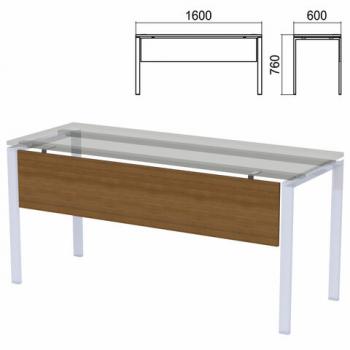 Царга к столам на металлокаркасе "Арго", шириной 1600 мм, орех - Премиум Сервис