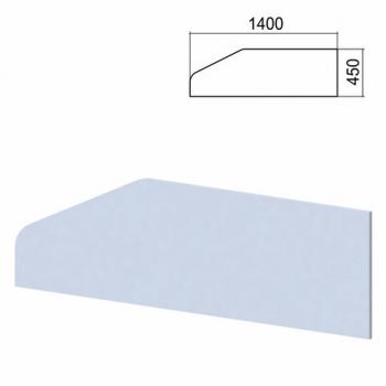 Экран-перегородка к столам "Арго", шириной 1400 мм, серый - Премиум Сервис