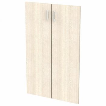 Дверь ЛДСП средняя "Арго", КОМПЛЕКТ 2 шт., 355х18х1150 мм, ясень шимо, А-604 - Премиум Сервис