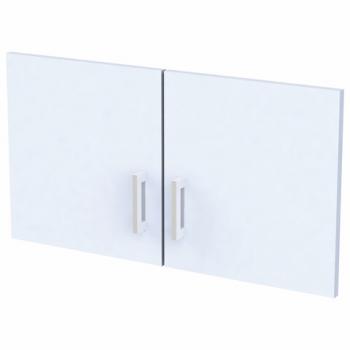 Дверь ЛДСП низкая "Арго", КОМПЛЕКТ 2 шт., 355х18х390 мм, серый, А-603 - Премиум Сервис